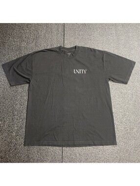 Unity Tomorrowland Festival Heavyweight Shirt Size XL Black Unity Flag Sphere
